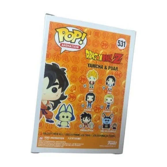 Funko Pop! Vinyl: Dragon Ball Z - Yamcha (w/ Puar) #531 - Picture 3 of 6
